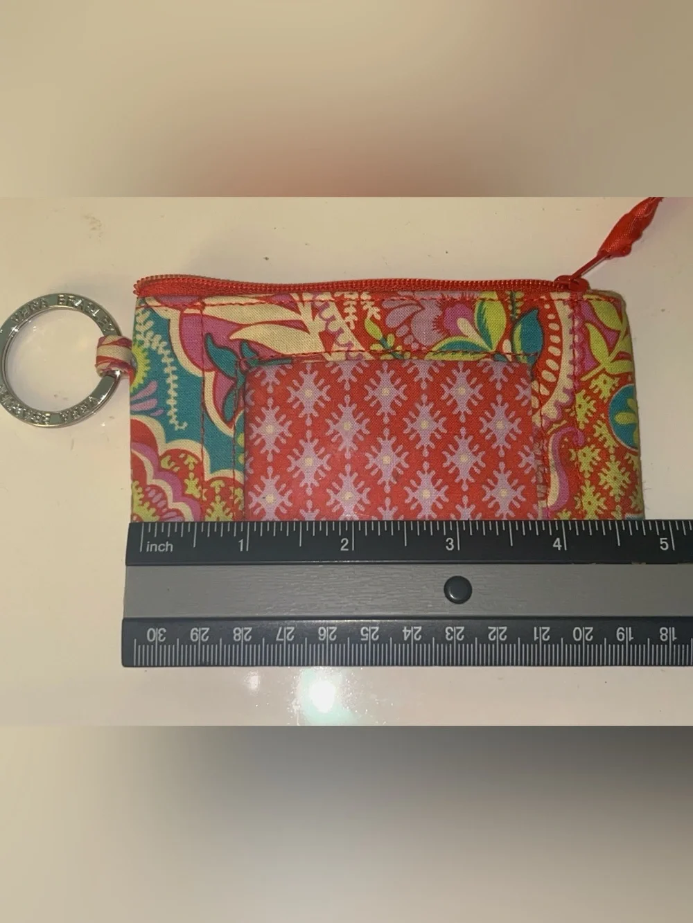 Vera Bradley Zip ID Case in the retired 